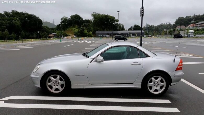 【名車再生】メルセデスの中でも特にボディ剛性が高いと有名のR170